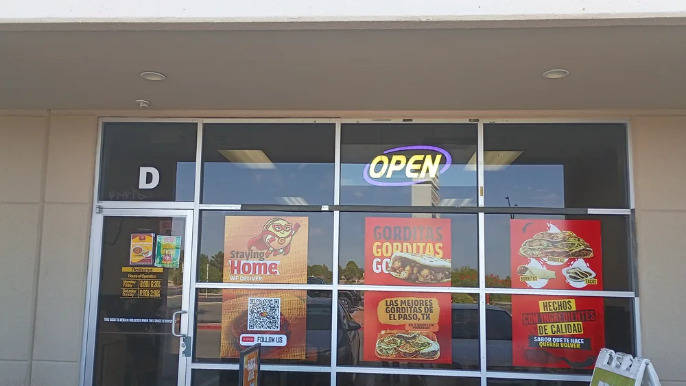 Fachada de la sucursal La Super Gorda en Horizon City, TX